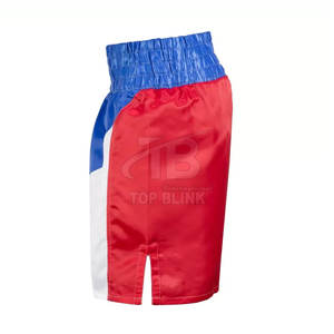Wholesale Sporty Fashion Boxing <b>Shorts</b> 100% Polyester Fighting Training Clothing Solid Pattern <b>Boxer</b> <b>Shorts</b> - Product Image 5