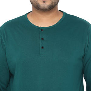 T-shirt surdimensionné 100% coton épais de haute qualité pour hommes T-shirt vierge à col montant et grande taille T-shirt Boxy épais et surdimensionné - Product Image 5