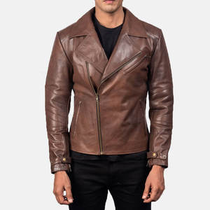 Veste en cuir pour hommes de haute qualité de bonne qualité meilleure vente en gros prix hommes vestes en cuir pour vente en ligne vestes pour hommes - Product Image 1