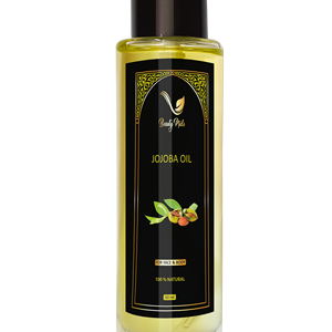 L'huile de jojoba pressée à froid avec étiquetage privé stimule l'éclat de la peau hydrate et nourrit les ridules et les rides - Product Image 1