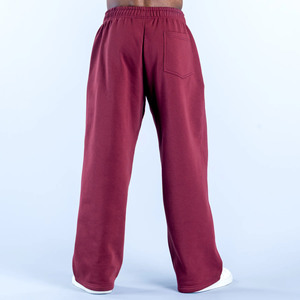 High Demanding Custom Embroidery Straight Leg <b>Joggers</b> For <b>Men</b> Heavyweight Cotton Fleece Baggy Gym & Streetwear <b>Men</b> Sweatpants - Product Image 2