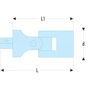 ข้อต่ออเนกประสงค์ Facom 3/8'' - Product Image 2