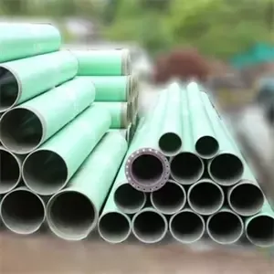 Sợi thủy tinh GRP ống cho các nhà máy điện Bán-chịu nhiệt FRP Ống quanh co giải pháp tùy chỉnh có sẵn - Product Image 3