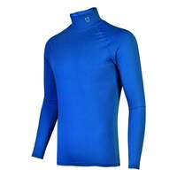Chemises de golf pour hommes Fit Golf Premium, style vintage, tissu tricoté respirant, manches courtes, couche de base unisexe pour le golf
