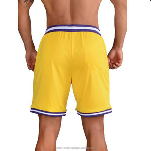 กางเกงวิ่งแห้งเร็วสำหรับผู้ชายทรงหลวมกางเกงออกกำลังกายฟิตเนสฤดูร้อนชายหาดเบอร์มิวดาชุดกีฬาและเสื้อผ้าออกกำลังกายสำหรับผู้ชาย - Product Image 4