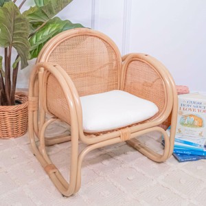 Chaise d'étude pour enfants au design tendance, fauteuil en rotin à prix abordable, excellente qualité - Product Image 5