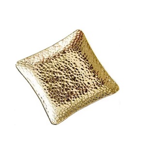 Ensemble de 4 sous-verres ronds en aluminium bon marché pour le thé et le café sous-verre le plus abordable - Product Image 1