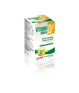 Meest Geprefereerde Hoogwaardige Topverkoop Turks Gemaakt Voedingssupplement Product-Vitamine D3 5000 Iu Softgel