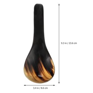 2025 Cubiertos de cuerno ecológicos para comedor Tenedor de calidad premium Cuchillo y cuchara para comidas elegantes - Product Image 4