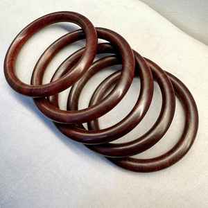 Trendy Wooden Bangles Boho Style Handmade Jewelry for Women <b>Girls</b> and <b>Gifting</b> - Product Image 1