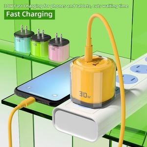 <span class=keywords><strong>Chargeur</strong></span> mural USB à charge rapide PD <span class=keywords><strong>30W</strong></span> Type C à faible MOQ pour <span class=keywords><strong>iPhone</strong></span> 17 16 15 <span class=keywords><strong>14</strong></span> 13 12 <span class=keywords><strong>Pro</strong></span> Max - Product Image 2