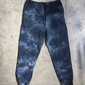 100% algodón, venta al por mayor, chándales informales de alta calidad, nuevos chándales elegantes teñidos con lazo, transpirables, chándal en blanco personalizado de 2 piezas - Product Image 3