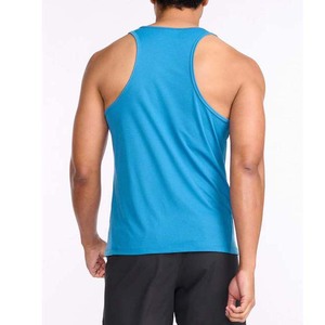Top qualité coton respirant grande taille hommes vêtements débardeurs haute rue Style couleur unie Fitness porter hommes débardeurs été - Product Image 4