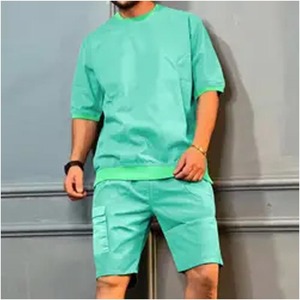 Camiseta simple de diseño personalizado para hombre, tela de Jersey, patrón sólido en diferentes colores a un precio - Product Image 3