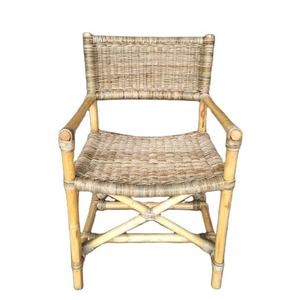 Silla de Bambú y Ratán de Estilo Tradicional al por Mayor para el Hogar, Jardín, Sala de Estar, Apartamento y Villa, Muebles de Ocio - Product Image 1