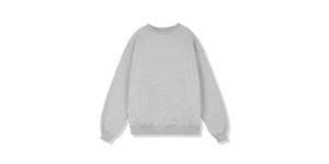 Sudadera Holgada Informal para Mujer, Cuello Redondo, Color Marrón, Blanco y Negro, Forro Polar de Invierno, Poliéster/Algodón - Product Image 3