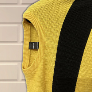 High Quality 100% Combed Cotton Men's <b>T</b>-<b>Shirt</b> Full Sleeve Knitted Breathable <b>Black</b> Clothes with <b>Long</b> Neck ODM Supply - Product Image 4