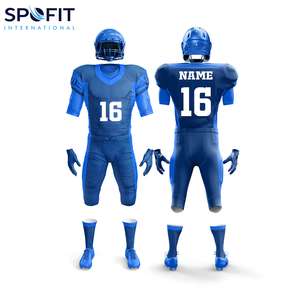 Tenue d'équipe professionnelle de football américain, uniforme confortable, vêtements de sport pour hommes, uniforme de football américain à séchage rapide - Product Image 1