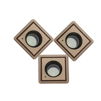 Plaquettes de tournage en carbure SPMG050204/SPMG060204, revêtement PVD CVD, acier au tungstène, lame universelle pour tour CNC