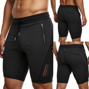 Pantalones Cortos Deportivos Premium para Hombre, Ligeros, Elásticos, para Entrenamiento, Fitness, Fabricación Personalizada - Product Image 3