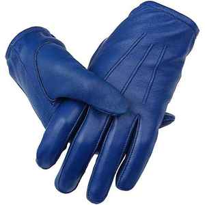 Gants longs en cuir de mouton véritable Lady Fashion Hiver-Saison Conduite et Fête Gants de plein air Importés - Product Image 3