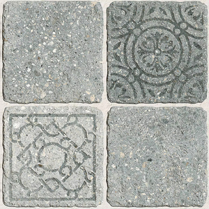 Orientbell Vitrifié (GVT) 300X600 Mandala Universal Heritage Grey Matte Finish Heavy Parking Garage Wall Floor Carrelages en porcelaine - Product Image 1