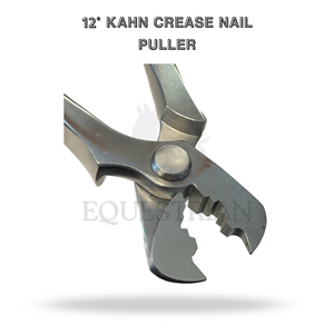 12 Inch Kahn Crease <b>Nail</b> Puller Farrier Tool Horse Shoe Removal Use - Product Image 2