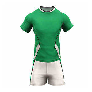 Vêtements de sport d'entraînement de rugby respirants sublimés personnalisés Ensemble de nouveaux maillots et chemises de football personnalisés pour adultes Maillots OEM - Product Image 6