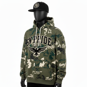 Wholesale Super Quality Men's Winter Polyester/Cotton Sublimation Embroidered <b>Hoodie</b> Digital Printing Breathable Eco-Friendly - Product Image 3