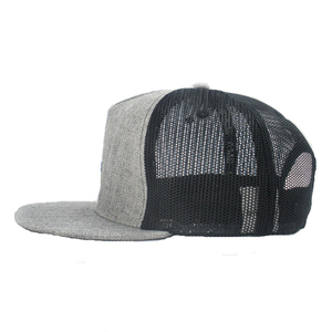 Sombreros de camioneros de alto impacto OEM, malla con logotipo bordado a la moda para exteriores informales, uso de invierno de baja tasa, estilo Hip Hop Popular - Product Image 2