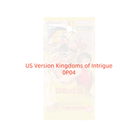 Boîte de boosters TCG Kingdoms of Intrigue OP-04, cartes à collectionner en foil de la série complète, cadeau idéal pour les fans
