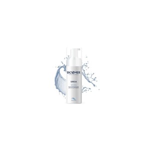 BIOMER SIREIA Detergente schiumogeno naturale per il viso da uomo con aloe vera e sale marino 150 ml - Product Image 1
