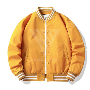 เสื้อแจ็กเก็ตทีมเบสบอลสีเขียวสำหรับผู้ชายโลโก้แบบกระดุมแถวเดียวสำหรับฤดูหนาวกันน้ำ - Product Image 2