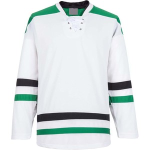 เสื้อเจอร์ซีย์เล่นฮ็อกกี้น้ำแข็งผ้าโพลีเอสเตอร์ทนทานพิมพ์ลายซับลิเมชันโลโก้ตามสั่ง - Product Image 5