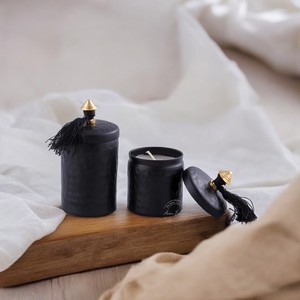 Vaso de vela pulido de acero inoxidable con diseño atractivo, tarro de vela con forma de piña para fiesta - Product Image 2