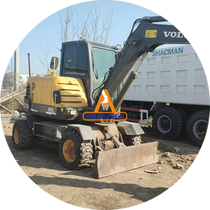 Prix bas, excavatrice Volvo EW60C d'occasion de 6 tonnes, machine d'origine suédoise, travaux de terrassement, excavatrice Volvo EC60 d'occasion à vendre - Product Image 1
