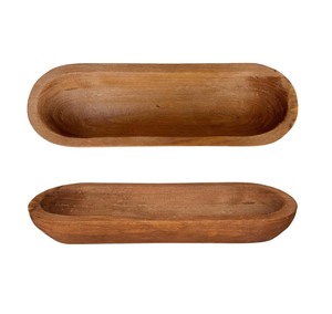 Bol à pâte en bois d'excellente qualité pour la décoration de table, vaisselle, artisanat en bois, au prix le plus bas - Product Image 5