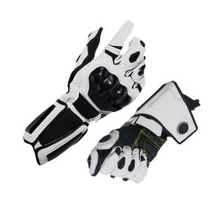 Guantes de Motociclismo de Cuero de Alto Rendimiento, Protección Premium, Refuerzo en los Nudillos, Agarre Antideslizante en la Palma, para Ciclismo y Uso en Exteriores - Product Image 1