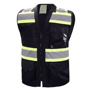 Chaleco Reflectante de Seguridad de Último Diseño en Color Sólido, Hecho de Poliéster, Impermeable - Product Image 1