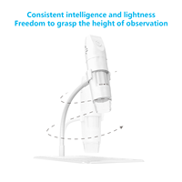 316 blanc couleur HD Wifi USB connecter USB Microscope caméra 8 LED 1000X 1080P optique électronique Microscope numérique Photo vidéo