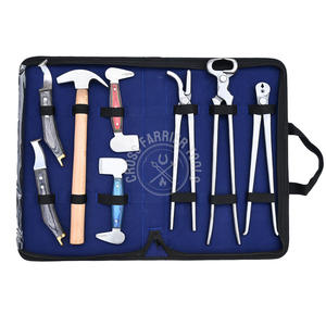 ชุดอุปกรณ์ดูแลกีบและติดกีบม้า ชุดเครื่องมือช่างเกือกม้า 15 ชิ้น คีมตัดกีบ ที่ดึงเล็บ ที่ย้ำกีบ ชุดตะไบ ชุดมีดตัดกีบ/พื้นกีบ - Product Image 5