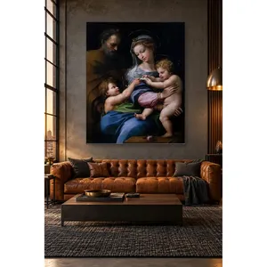 Impression sur toile Fida Raphael Madonna of the Rose - Product Image 3