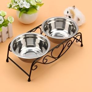 Elegante cuenco de alimentación para mascotas de acero inoxidable, tamaño personalizado, nuevo diseño, cuenco para perros y gatos, comedero de acero inoxidable de alta calidad - Product Image 2