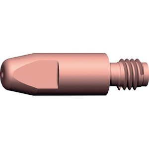 M6 1 mm Wire Diameter 28 mm Length E-Cu <b>Welding</b> <b>Torch</b> with Current Nozzle Pack Size 10 - Product Image 1