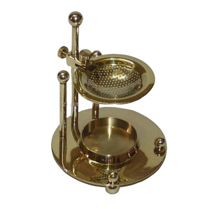 เตาหอมระเหยเทียนหอมระเหยแบบพกพาสำหรับใช้ในบ้านและวัด - Product Image 4