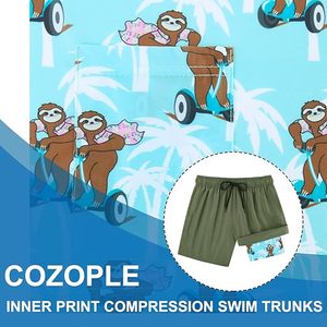 Pantalones Cortos de Malla con Logotipo Personalizado, Pantalones Cortos Deportivos para Hombre, Pantalones Cortos de Verano para Fitness, Baloncesto, Gimnasio, con Bolsillo - Product Image 3