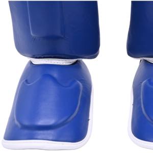 Protèges-tibias personnalisés pour le kickboxing, le Muay Thai, l'entraînement et le sparring, protège-tibias en cuir véritable, protège-pieds - Product Image 4