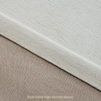 Tissu de rideau occultant moderne de luxe léger en polyester jacquard chenille à motif géométrique 70-90 pour chambre et salon