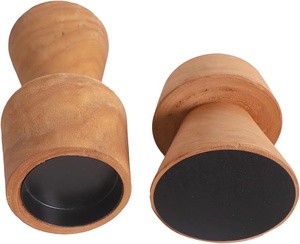 Bougeoir en bois fabriqué à la main Design accrocheur Bougeoir durable Bougeoirs en bois naturel au prix de gros - Product Image 2