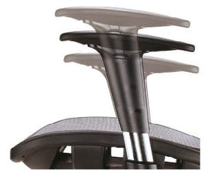 ART Executive <b>Office</b> <b>Chair</b>-Adjustable Height & Armrest Nylon Frame Open Back Rotating Base Modern Design <b>for</b> <b>Office</b> Use - Product Image 5